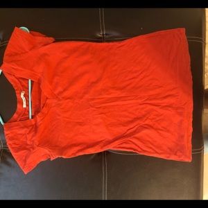 Papaya fitted orange shirt